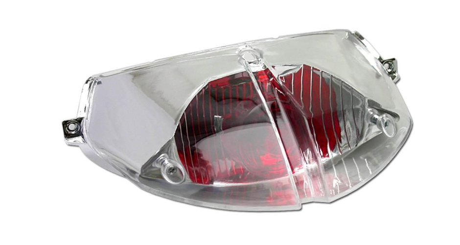 Zadnja luč TNT Lexus Style rdeča / prozorna – Peugeot Speedfight 1 / 2 50cc