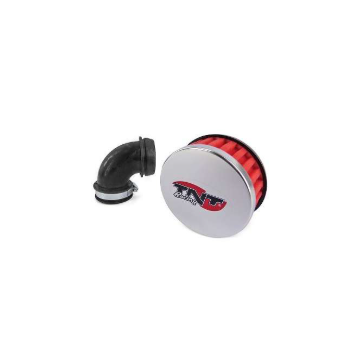 Športni zračni filter TNT R-Box H5 90° Ø28/35 mm – rdeč