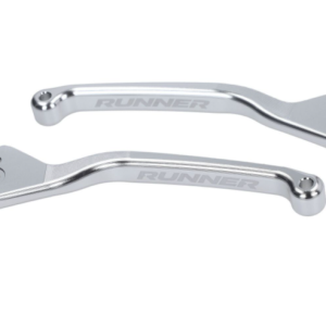 Set zavornih ročic Fast Arrow PRO CNC – Gilera Runner 50 / 125 / 180 – dvojni disk – aluminij