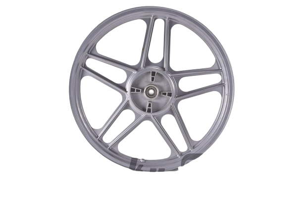 Zadnje platišče Grimeca 17" original N.O.S. srebrno-sivo – Tomos AT 50 / BT 50